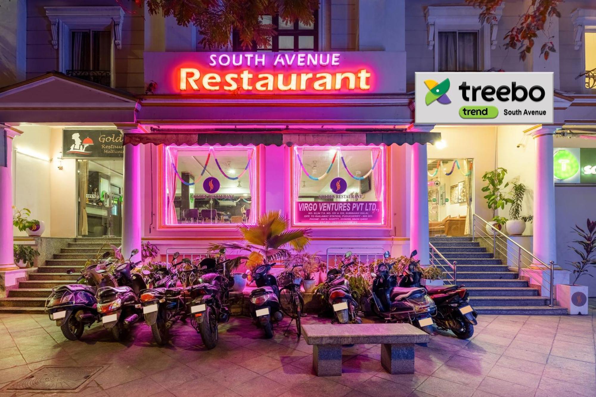 Treebo South Avenue, 700 Mts From Promenade Beach Pondicherry Exterior photo